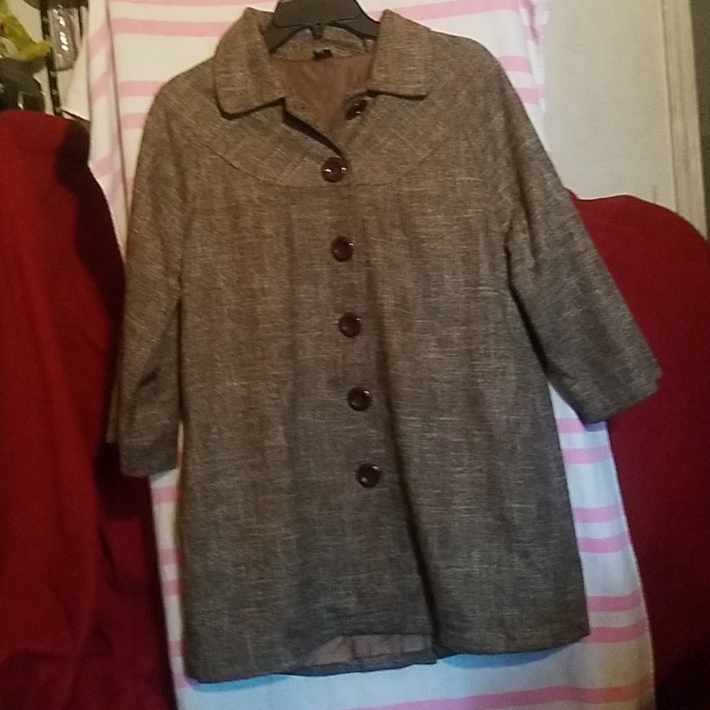 Brown coat